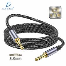 Cable Auxiliar AUX 3.5mm 1.5m para Parlante, Carro y Celular