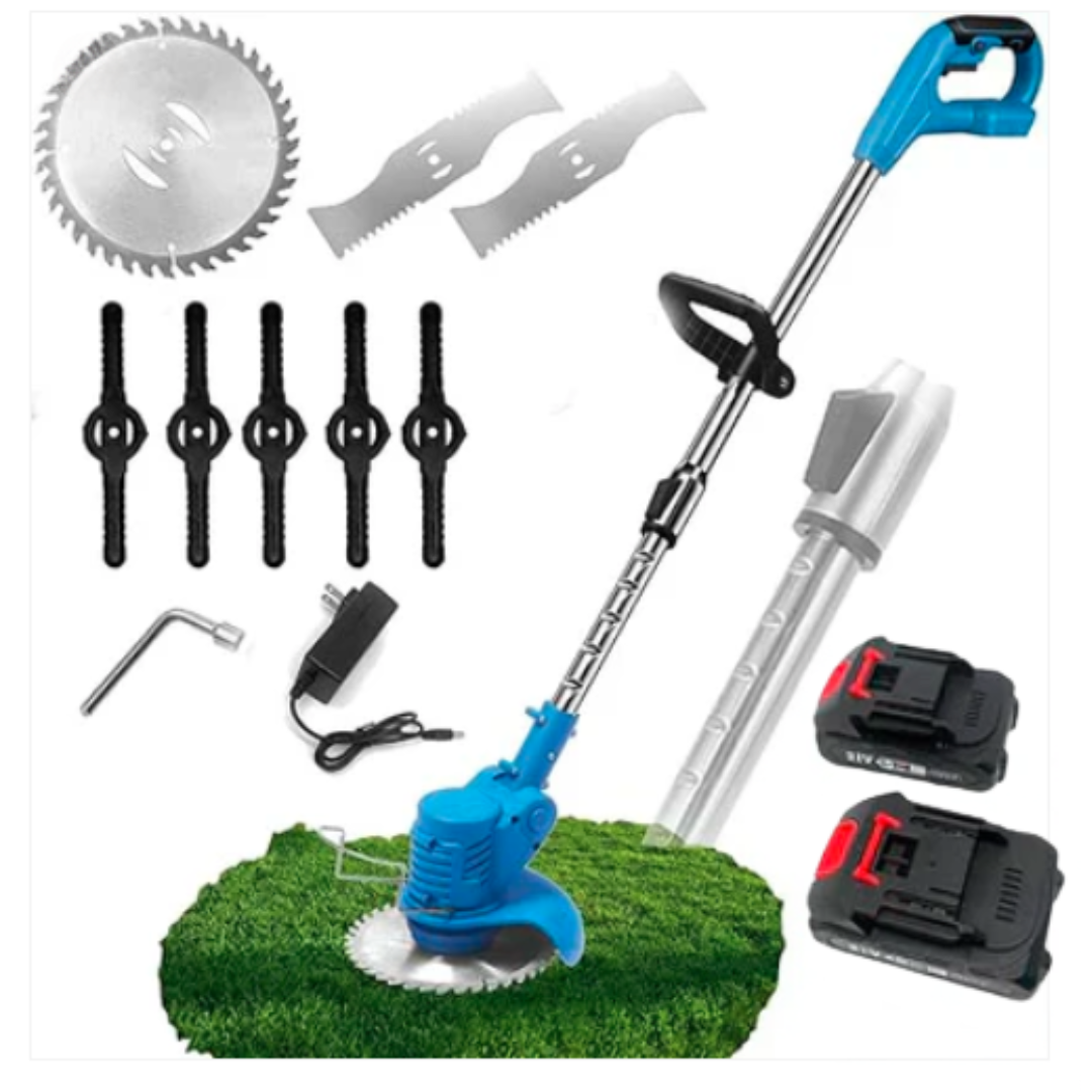 Cortadora Cesped Desbrozadora 2 Baterias